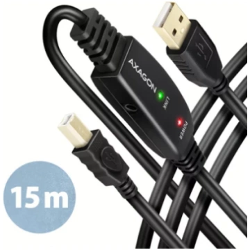 AXAGON USB repeater cable, 15m | ADR-215B | USB Ty