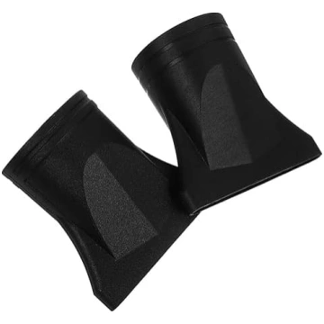 GANAZONO Pack of 2 Hair Dryer Nozzle Black Outer D