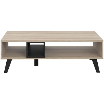 FORTE Carea Coffee Table with 1 Shelf, Composite W