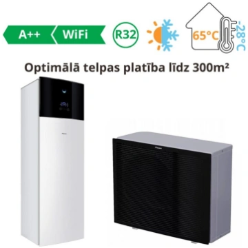 Daikin Altherma 3 H MT F, gaiss-ūdens siltumsūknis