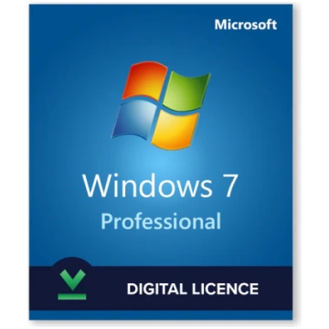Windows 7 Professional SP1 digitālā licence Micros