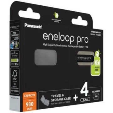 Rechargeable batteries PANASONIC ENELOOP PRO AAA 9