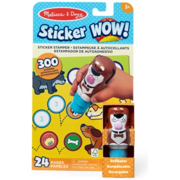 MELISSA & DOUG Uzlīmju grāmata MELISSA Sticker WOW
