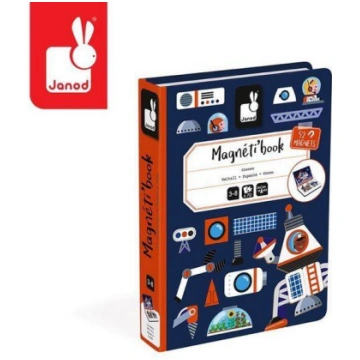 Janod Magnetic Book Cosmos magnētiskā grāmata - ko