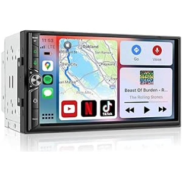 Android Doppel Din Radio mit Wireless Carplay Andr