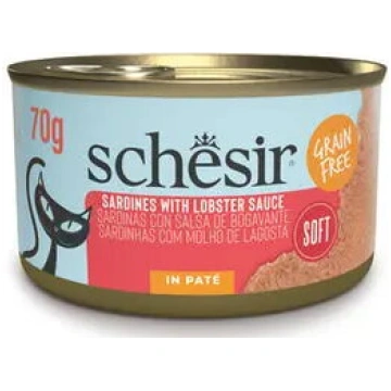 Sausā barība kaķiem Schesir Sardines ar omāru mērc