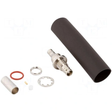Connector: Micro BNC | socket | female | straight 
