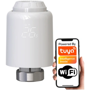 GTW06 WiFi TUYA viedā termostatiskā galva radiator