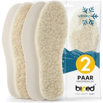 biped 2 pāri īpaši biezu jēra vilnas zolīšu, ar da
