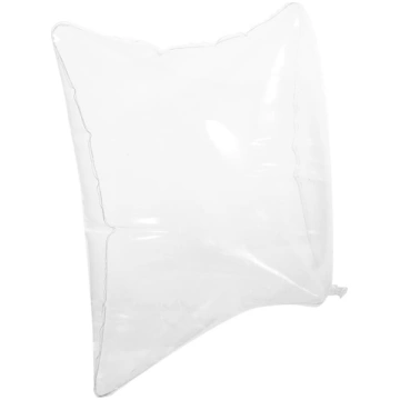 Piepūšams caurspīdīgs kempinga spilvens 45 x 45 cm