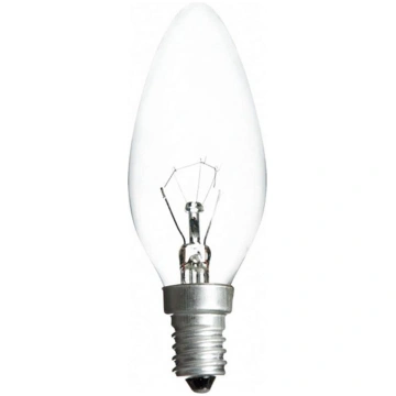 Lielas slodzes spuldze C35 E14/25W/230V 2700K Bate