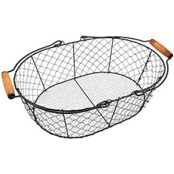 Sosoport metāla grozs ar rokturiem, universāls mal