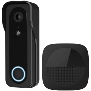 Video durvju zvans TRUST DOORCAM-3000 melns, 3 MP,