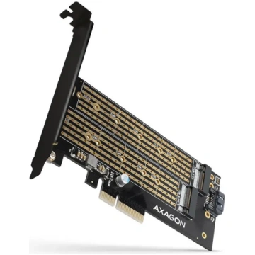 SSD ACC ADAPTER NVME/SATA/M.2/SP&LP PCEM2-D AXAGON
