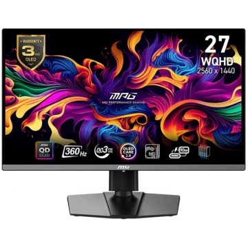 MSI Monitor MPG 271QRX QD-OLED 26.5 inches/LED/WQH