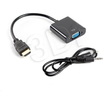 Lanberg AD-0017-BK video cable adapter 0.2 m VGA (