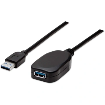Manhattan USB-A to USB-A Extension Cable, 5m, Male