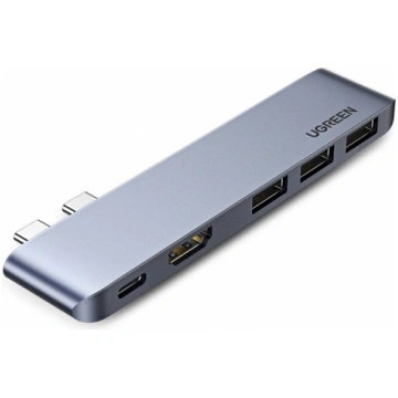 Ugreen Multifunctional HUB 2x USB Typ C - USB Typ