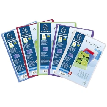Exacompta KeaCover 5739E 12 plastmasas mapju kompl