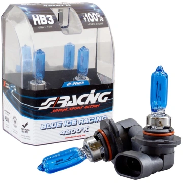 HB3 9005 Blue Ice Racing halogen bulbs