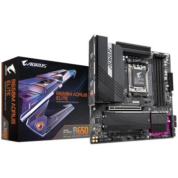 Mainboard|GIGABYTE|AMD B650|SAM5|Micro-ATX|Memory