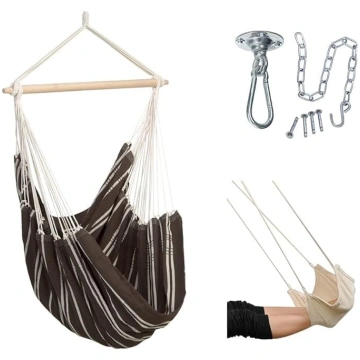 AMAZONAS Brasil Mocca Hanging Chair Set | Brazil H