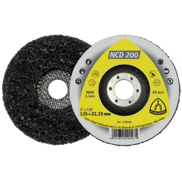 Filca disks tīrīšanai Klingspor NCD 200; 125x22,23