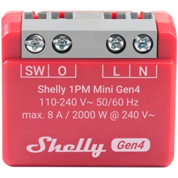 Shelly 1PM Mini Gen4 Zigbee/Matter Controller 1PMM