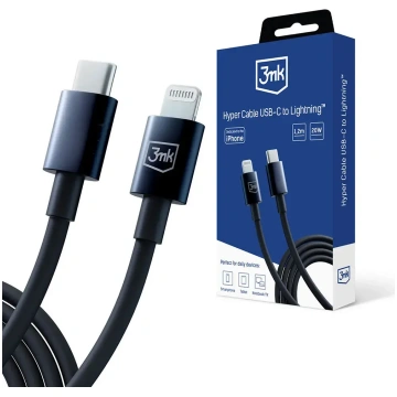Accessories - 3mk Hyper Cable C to Lightning 20W 1