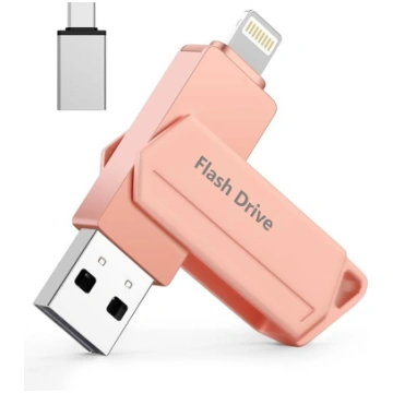 USB zibatmiņas karte iPhone 256GB MFi sertificēta 