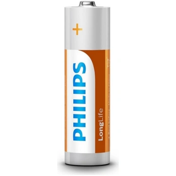 Baterijas longlife aa 4 gab. blisteros PHILIPS PHI