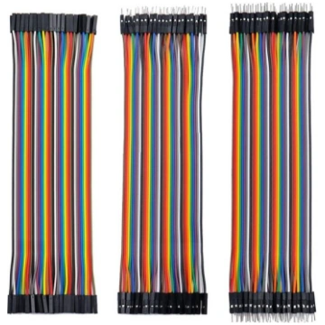 Jumper vadu kabeļu komplekts — 3 vienā Dupont kabe