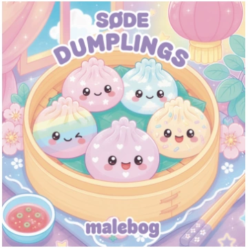 Sode dumplings malebog 9788776431402 (978877643140