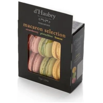 D"HAUBRY Makarūni 6 gab. — pistācijas, citrons, ze