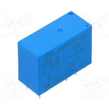 Relay: electromagnetic; DPDT; Ucoil: 24VDC; Iconta