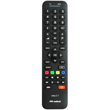 Meliconi Easy 2.1 Universālā 2-in-1 tālvadības pul
