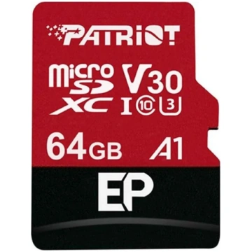 Karta Patriot EP Series MicroSDXC 64 GB Class 10 U