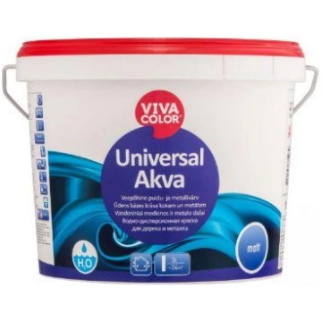 Vivacolor Universal Akva Ūdens bāzes krāsa kokam u