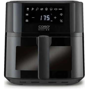 Aerogrils Caso AirFry 6.0, melna krās., 1700 W, 6 