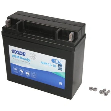Akumulators EXIDE AGM AGM12-18 EXIDE 12V 18Ah 250A