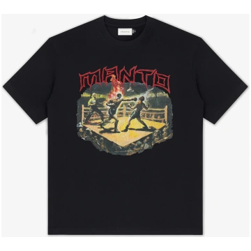 T-shirt Manto Ghost Fighter Black