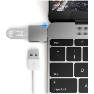 Satechi USB-C adapter – Space Gray ST-TCUAM