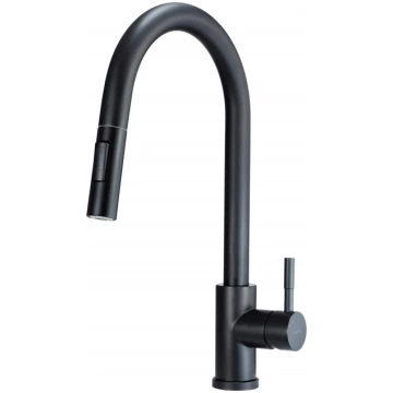 Kitchen faucet with pull-out spout - 2 jet types |