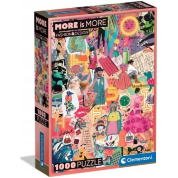 Clementoni Puzzle Compact Fashion Design 1000 piec