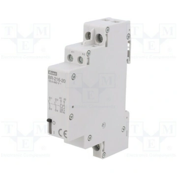 Relay: installation; bistable,impulse; DPST-NO; 16