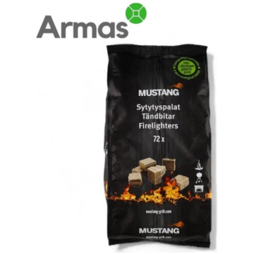 Aizdedzināšanas kubiņi ECO 72 gab. | ARMAS