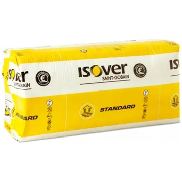 Minerālvate loksnēs ISOVER STANDARD 36, 50x610x117