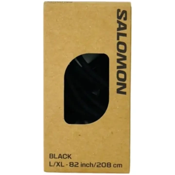 Zābaku Šņores SALOMON Black 208 cm