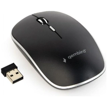 Gembird | Silent Wireless Optical Mouse | MUSW-4BS