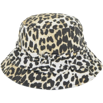 Ganni - Canvas Bucket Hat - izmērs XS/S